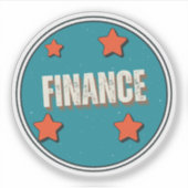 財務 シール (正面)