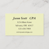 財務 名刺 (裏面)