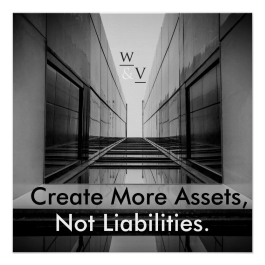 財務・成功ポスター ポスター (正面)