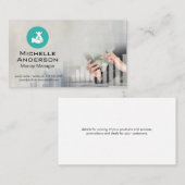 財務 | 株価チャート 名刺 (正面/裏面)