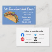 財団実在タコ評価マーケティング戦略 名刺 (正面/裏面)