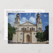 財宝の一つカリブののベネズエラ ポストカード (正面/裏面)