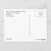 財宝の一つカリブののベネズエラ ポストカード (裏面)