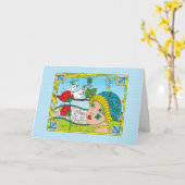 財宝ライフの小さな瞬間_グリーティングカード カード (黄色い花)