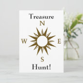 財宝狩りの招待 招待状 (スタンド正面)