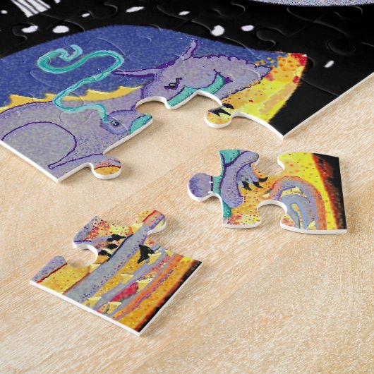 財宝狩り ジグソーパズル (側面)