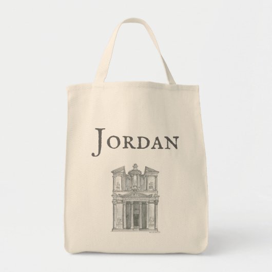 財宝、ペトラ、ヨルダン トートバッグ (正面)