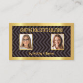 財実在務名 名刺 (正面)