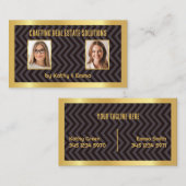 財実在務名 名刺 (正面/裏面)