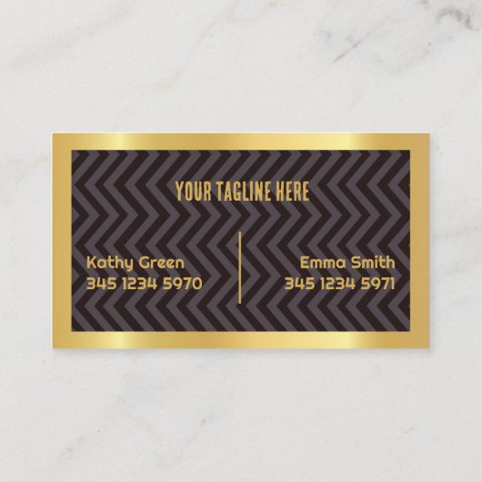 財実在務名 名刺 (裏面)