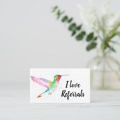 財実在団アボカドの評価マーケティング戦略 名刺 (スタンド正面)