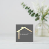 財実在団名刺 スクエア名刺 (スタンド正面)