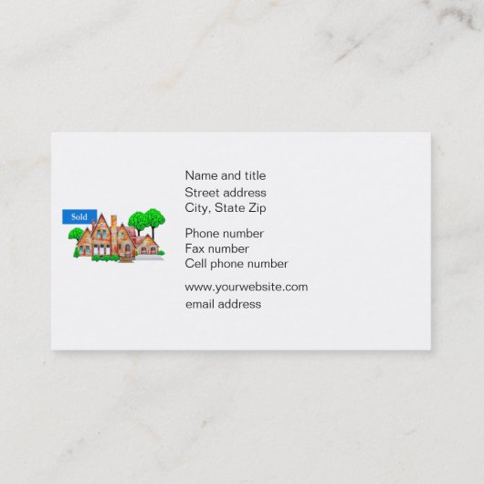 財実在産名刺 名刺 (裏面)