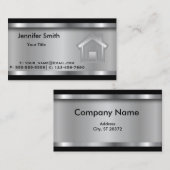 財実在産業者 |テンプレート |プロフェッショナル 名刺 (正面/裏面)