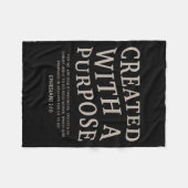 財布が可愛いクリスチャンの女10代のの子とJes フリースブランケット (正面(横))