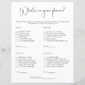 財布と電話のゲームの両面 (裏面)