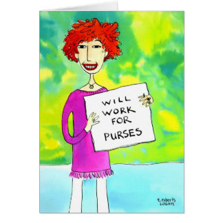 財布のために働きます