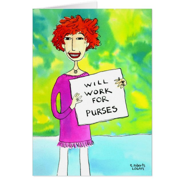 財布のために働きます (正面)
