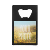 財布のサイズの栓抜きの適当なテンプレート クレジットカード栓抜き (正面)