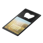 財布のサイズの栓抜きの適当なテンプレート クレジットカード栓抜き (裏面アングル)