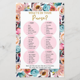 財布のシャワーゲーム、シャワーゲームの内容