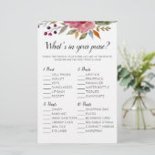 財布のフローラブライダルシャワーゲーム (スタンド正面)