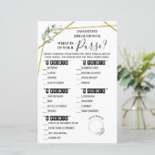 財布のブライダルシャワーバイリンガルゲームの内容 (スタンド正面)