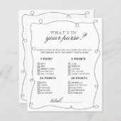 財布のブライダルシャワー (正面/裏面)