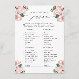 財布の中に何が入ってる？ブーツ&バブリーパーティーゲーム エンクロージャーカード