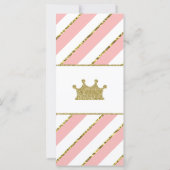 財布の中に何が入ってる？ベビーシャワーゲーム，プリンセス (裏面)