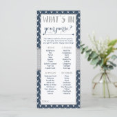 財布の中に何が入ってる？赤ちゃんシャワーゲーム (スタンド正面)