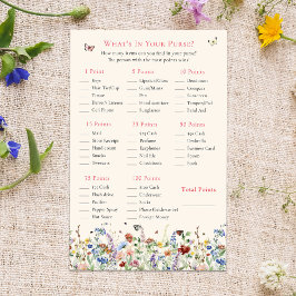 財布の中の何か |ボヘミアの野生の花