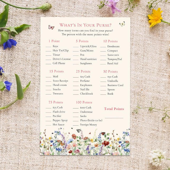 財布の中の何か |ボヘミアの野生の花 (クリエイターアップロード済み)