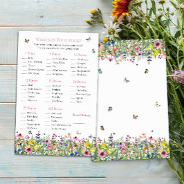 財布の中の何か |野モダン花