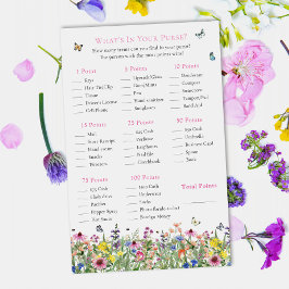 財布の中の何か | Summer Wildflowers