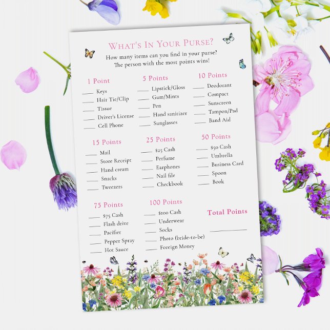 財布の中の何か | Summer Wildflowers (クリエイターアップロード済み)