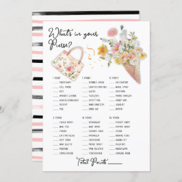 財布の中の何をスクープブライダルゲーム 招待状