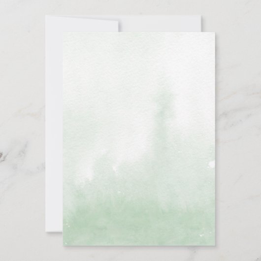 財布の中の何サファリ赤ちゃんシャワーゲーム 招待状 (裏面)