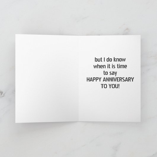 ***財布の中の犬が「HAPPY ANNIVERSY」と表示される*** カード (内部)