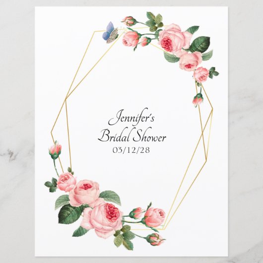 財布の中のwhatsブライダルシャワーゲーム赤面P (裏面)