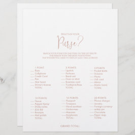 財布の中身バラ金ゴールドブライダルシャワーゲーム