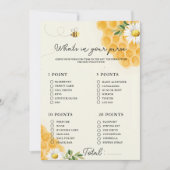 財布の中身 赤ちゃん歓迎会ゲーム カード (正面)