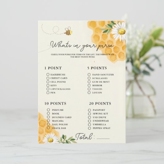 財布の中身 赤ちゃん歓迎会ゲーム カード (スタンド正面)