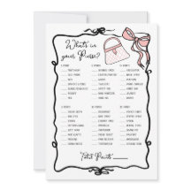 財布の手に描いた弓のブライダルゲーム