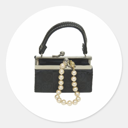 財布の真珠052409 ラウンドシール (正面)