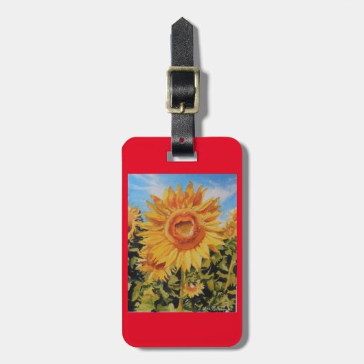 財布または荷物のラベルまたはキーホルダーの付属品 ラゲッジタグ (正面縦)