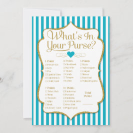 財布ゲームのターコイズ金ゴールドシャワー