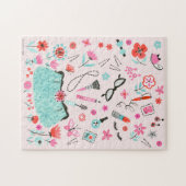 財布パズルby ©Anne Keenan Higgins ジグソーパズル (横)