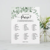 財布ユーカリブライダルシャワーゲームの内容 (スタンド正面)