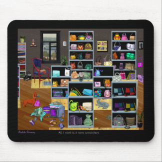 財布部屋のマウスパッド マウスパッド